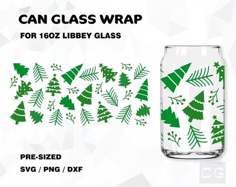 Beer Can Glass Svg Size, Beer Glass Svg, Libbey Glass Svg, Can Glass Wrap, Christmas Cups, Glass Wrap, Cup Ideas, Cricut Craft, Custom Cups