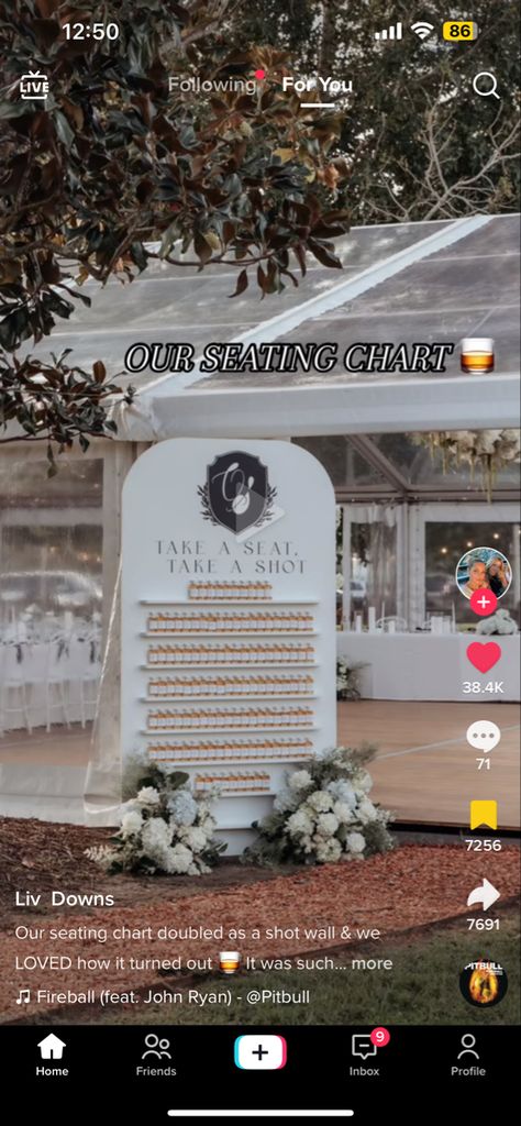 Fireball Shot, Take A Shot, Seating Plan, Wedding Mood Board, Seating Chart Wedding, Wedding Mood, Take A Seat, Wedding Seating, Seating Chart