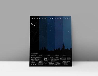 Light Pollution Poster, Pollution Infographic, Profile Light, Pop Box, Awareness Poster, Infographic Poster, Light Pollution, Buddhist Art, Dark Skies