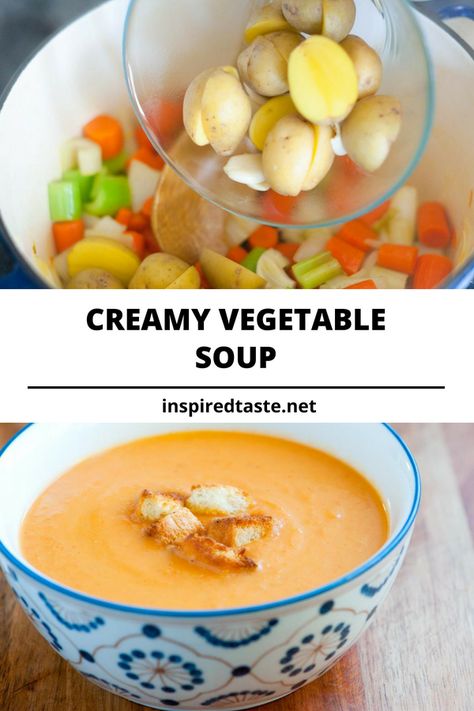 Cream Based Soups Healthy, Vegan Pureed Soup Recipes, Vitamix Vegetable Soup, Healthy Pureed Soup, Veggie Soup Blended, Vegetable Blended Soup, Vegetable Soup Blended, Gastroperisis Soup Recipes, Blended Soup Recipes Wisdom Teeth