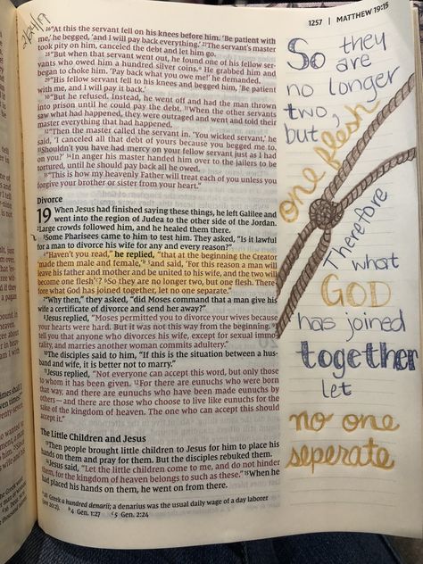 Matthew 19 Bible Journaling, Matthew Chapter 1 Bible Journaling, Matthew Bible Journaling, Bible Journaling Matthew, Matthew Chapter 1, Bible Journal Matthew, Matthew 19 6, Matthew Bible, Handwriting Ideas