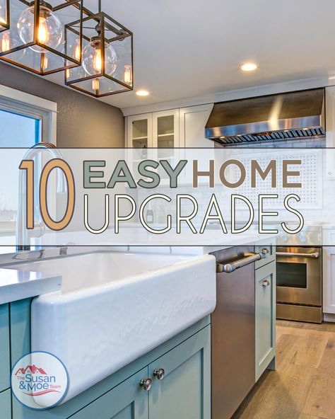 Easy Modern Home Updates, Easy Home Remodel Diy, House Upgrades That Increase Value, New House Upgrades, Modern Upgrades To Home, Quick Home Updates, Small Upgrades To Your Home, Modern Home Upgrades, Simple Upgrades To Your Home