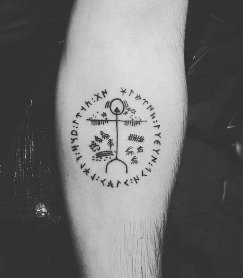 Saami Tattoo, Shamanic Tattoo, Shaman Tattoo, Birthday Tattoo, 13 Tattoos, Nordic Art, Hand Tattoos For Guys, Wolf Tattoos, Samana