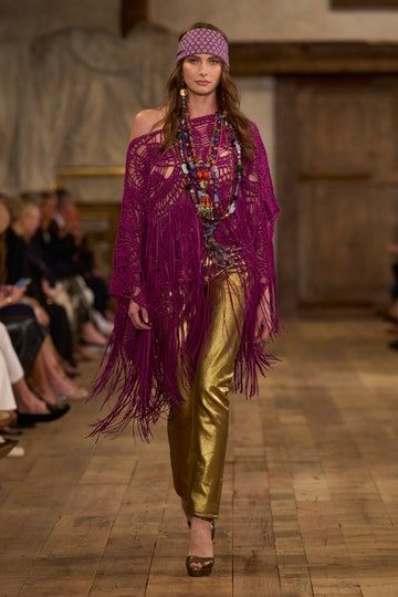 Silky Pants, Spring Runway, Estilo Country, Moda Paris, Mode Boho, Ralph Lauren Style, Ralph Lauren Logo, Estilo Chic, Ralph Lauren Collection