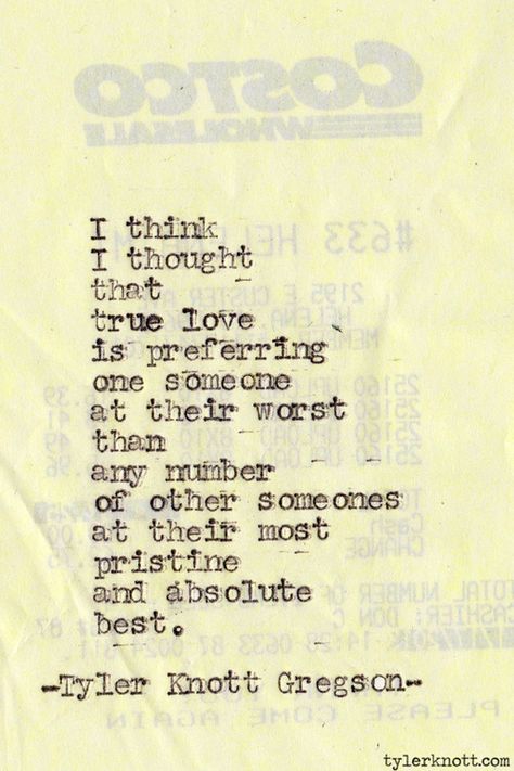 Typewriter Series #312 by Tyler Knott Gregson Tyler Knott Gregson Typewriter Series, Atticus Poems, Thingsaboutboyfriends, Typewriter Series, Sweet Romantic Quotes, Tyler Knott Gregson, After All This Time, All This Time, Atticus