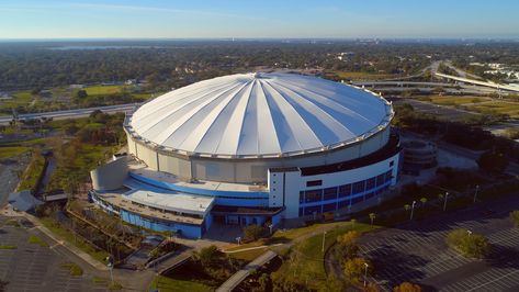 Aerial drone video Tropicana Field sports stadium St Petersburg FL Stock Footage,#Tropicana#Field#sports#Aerial Tropicana Field, Mlb Stadium, Field Sport, Mlb Stadiums, Sports Stadium, St Petersburg Fl, Baseball Stadium, Aerial Drone, Drone Video