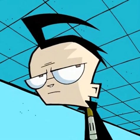 Invader Zim Dib Icon, Pilot Dib Invader Zim, Dib Invader Zim, Dib Membrane, Invader Zim Dib, Invader Zim, Gremlins, Crazy Kids, Ship Art