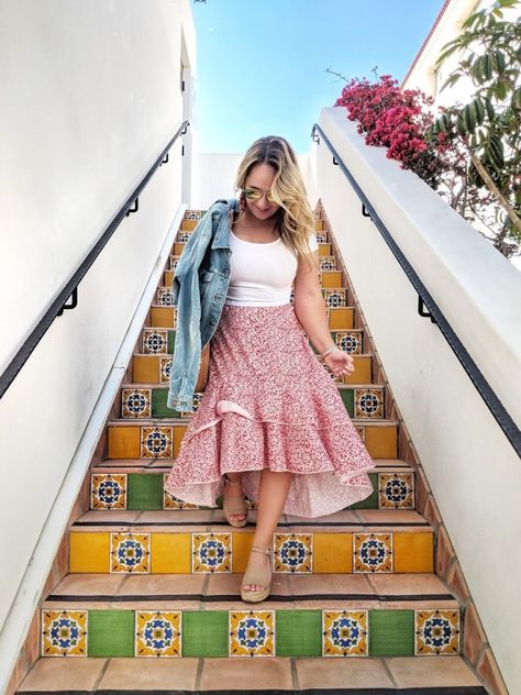 Santa Barbara Outfits, Santa Barbara Outfit, Tiled Staircase, Santa Barbara Courthouse, Instagram Locations, Amazon Purchases, Education Design, Wedding Humor, Wine Country