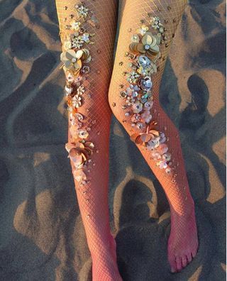 Joint, Human leg, Pattern, Skin, Hand, Mehndi, Nail, Leg, Design, Arm, Thigh Accessories, Mermaid Tights, Gray Tights, Tulle Socks, Lirika Matoshi, Grey Tights, Tokyo Street Fashion, Sweater Dress Oversized, Denim Jeans Ripped