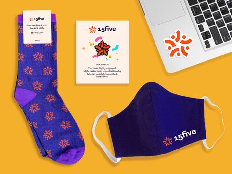 15Five Team Swag Merchandise Ideas, Event Merchandise, Swag Ideas, Swag Bag, Event Marketing, Best Self, Brand Identity, Helping People, Creative Professional