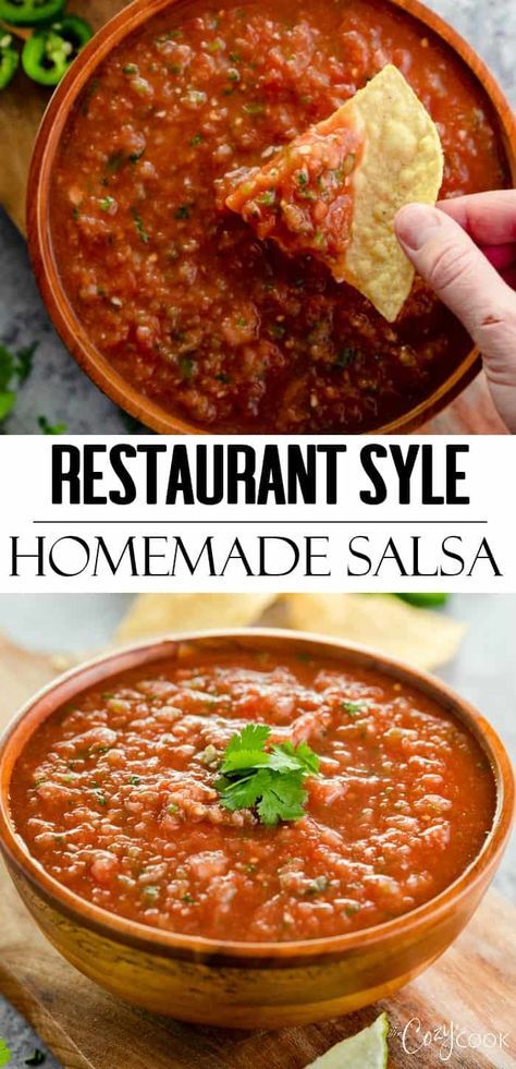 Restaurant Salsa Recipe, Freeze Leftovers, Restaurant Salsa, Mexican Salsa Recipes, Fresh Salsa Recipe, Easy Salsa Recipe, Restaurant Style Salsa, Homemade Salsa Recipe, Fresh Tomato Recipes