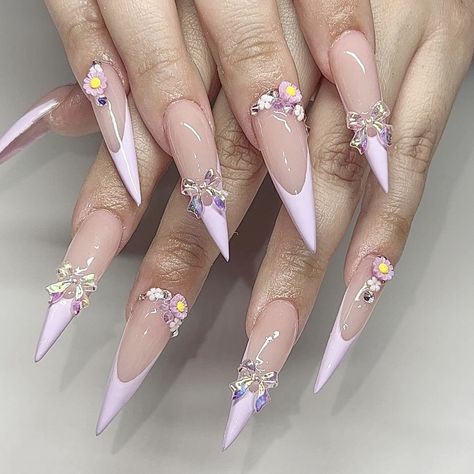 acrylicsbyfatima Fake Nails Long, Long Stiletto, Nagel Tips, Manicure Tips, Nail Type, Nails Set, Nails Polish, Nail Supplies, Nail Forms