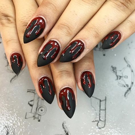 Designed Nails, Nails Grunge, Sharp Claws, Black Halloween Nails, Horror Nails, Holloween Nails, Witchy Nails, Cute Halloween Nails, Nail Board