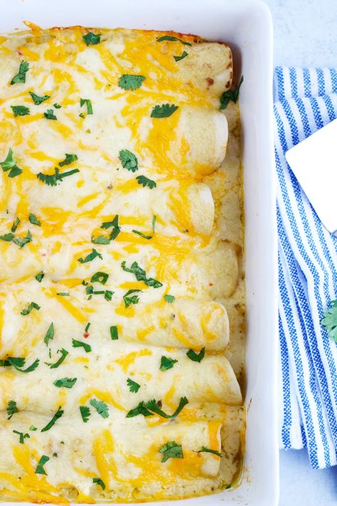 Honey Lime Chicken Enchiladas – 5 Boys Baker Honey Lime Chicken Enchiladas, Honey Lime Enchiladas, Dinner Ideas Simple, Homemade Spanish Rice, Simple Dinner Ideas, Quick Dinner Ideas, Honey Lime Chicken, Mexican Meals, Fast Dinner Recipes