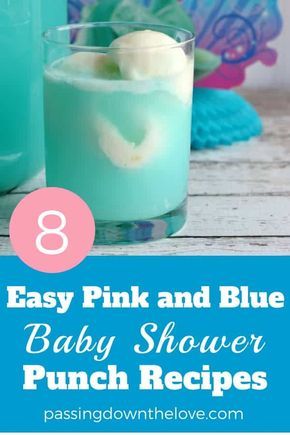 Blue Sherbert Punch Recipes, Pink And Blue Punch Gender Reveal Recipe, Blue Shower Punch, Blue Sherbet Punch, Baby Shower Punch Ideas, Gender Reveal Punch, Pink Baby Shower Punch, Shower Punch Recipes, Pink Punch Recipes