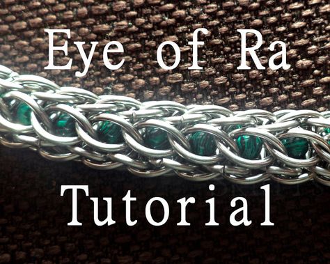 Chainmaille Jewelry Patterns, Chain Maille Patterns, Chainmaille Tutorial, Arrowheads Design, Free Jewellery Making Tutorials, Eye Of Ra, Chainmail Jewelry, Bracelets Patterns, Angel Earrings