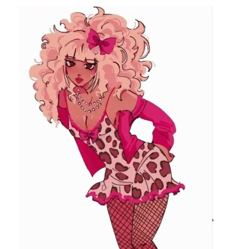 Gyaru Drawing, Super Duper, Hair, Pink, On Instagram, Instagram