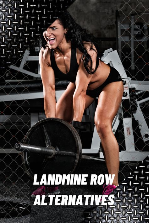 Landmine Rows are a great exercise, but sometimes they're just not an option. Here are the best Landmine Row alternatives to develop a strong back. Landmine Back Exercises, Landmine Exercises, Back Exercise, Land Mine, Strong Back, Back Exercises, Bench Press, Muscle Groups, A Workout