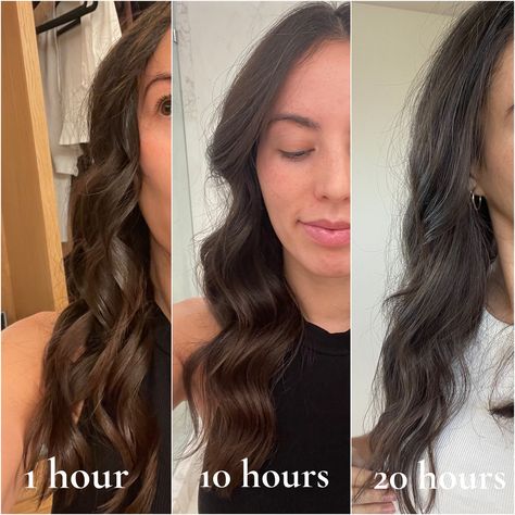 This TikTok-Famous Hair Hack Is the Reason My Curls Last So Long Lasting Curls For Long Hair, Long Lasting Curls How To Keep, Hairstyles For Long Hair In Humidity, Brushing Out Curls, Brushed Out Curls, Egyptian Hairstyles, Curl Mousse, Lasting Curls, Large Curls