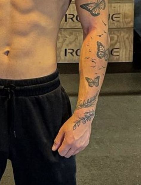 Meaning Full Arm Tattoos, Aesthetic Mens Tattoo Ideas, Wrist Tattoo Men Ideas, Simple Mens Arm Tattoos, Forearm Tattoo Men Aesthetic, Men Lower Arm Tattoos, Aesthetic Hand Tattoos Men, Mexico Related Tattoos, Aesthetic Arm Tattoos Men