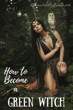 Learn how to become a green witch in 8 essential steps! Green Witch Aesthetic, Wicca Altar, Hubble Bubble, Nature Witch, Green Witchcraft, Folk Magic, Witch Garden, Spiritual Stuff, Magical Herbs