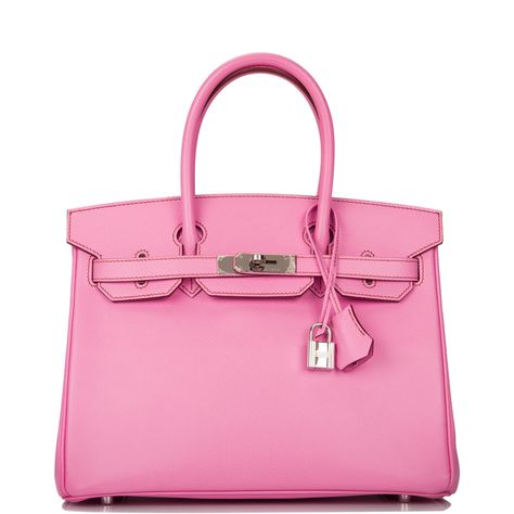 Pink Birkin Bag, Pink Hermes Kelly, Pink Birkin, Hermes Wishlist, Hermes Herbag Pink, Hermes Birkin 25 Pink, Hermes Birkin 25 Epsom, Rarest Birkin Bag, Birkin Bags