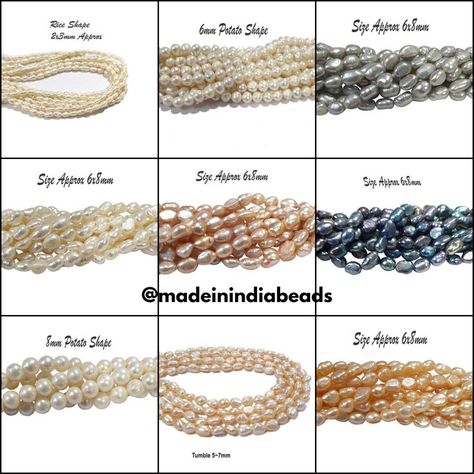 Used In Making Premium Jewellery Items Fresh Water Pearls, Real Pearl Jewellery, Real Pearls, Organic Beauty, Pearl Beads, Pearl Jewelry, Fresh Water, Contemporary Style, Freshwater Pearls