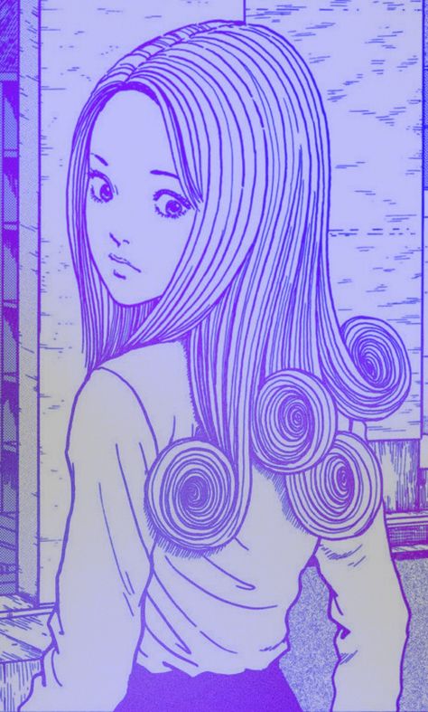 Kelly Lebrock, Junji Ito, Neon Purple, Purple Wallpaper, Marble, Neon, Purple, Blue, Quick Saves