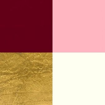 Wedding colors. Burgundy, blush pink, gold, ivory. Blush Burgundy Gold Wedding, Burgundy Pink And Gold Party Decorations, Pink And Gold Color Scheme, Pink And Gold Palette, Blush Pink And Burgundy Wedding, Burgundy Blush And Gold Wedding, Red And Gold Color Palette, Wedding Colors Burgundy, Burgundy Wedding Table