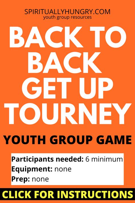 Church Youth Games, Camp Hope, Elf Games, Tournament Games, Simple Exercise, Youth Game, Youth Games, Game To Play, Youth Group Games