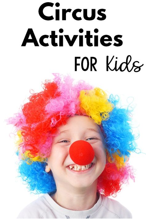 Circus Themed Activities For Kids | Fun ideas for implementing fine motor and gross motor circus activities for your circus theme.  Great for preschool or kindergarten circus themes. Circus Theme Obstacle Course, Circus Obstacle Course, Circus Themed Activities For Kids, Carnival Activities For Kids, Carnival Preschool, Circus Theme Crafts, Circus Week, Preschool Circus, Themed Activities For Kids