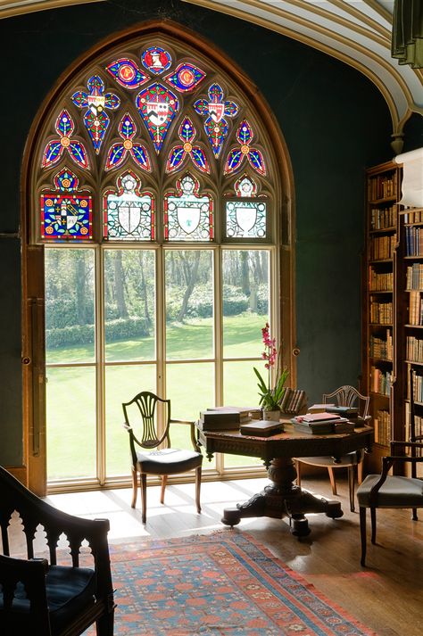 Library Window, Padstow Cornwall, House Window Design, Old Library, Reading Nooks, Cornwall England, Home Libraries, Design Del Prodotto, Stately Home