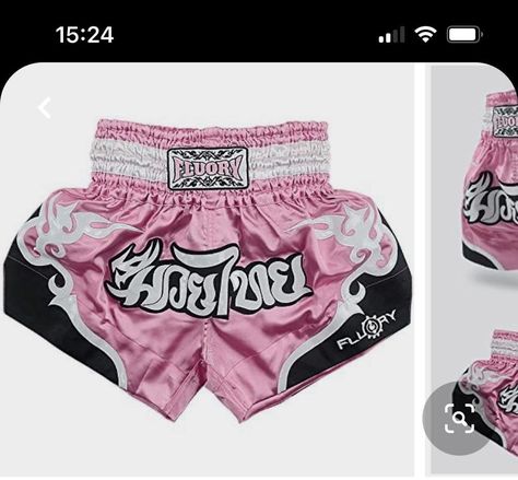 Girl Boxers Aesthetic, Pink Boxers, Boxer Halloween, Boxing Halloween Costume, Thai Boxer, Thai Boxing Shorts, Boxe Thai, Mma Shorts, Compression T Shirt