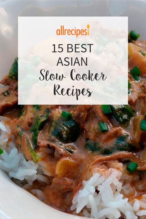 Crockpot Asian Soup Recipes, Interesting Slow Cooker Recipes, Slow Cooker Vietnamese Recipes, Chinese Crock Pot Recipes, Asian Inspired Crock Pot Recipes, Crockpot Vietnamese Recipes, Crockpot Japanese Recipes, Slow Cooker Recipes Asian, Slow Cooker Thai Recipes