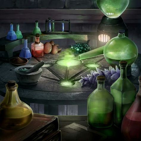 Skyrim Alchemy, Mei Chang, Van Hohenheim, Skyrim Art, Fantasy Map Making, Elder Scrolls Art, Alchemy Art, Elder Scrolls Skyrim, D D Items