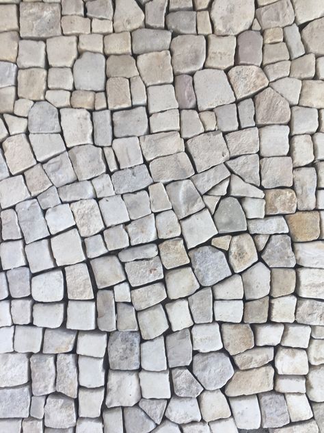 17th century Portuguese cobbles from Chateau Domingue Portugal Villa, Wellbeing Centre, Stone Pavement, Cobble Stone, Stone Floor, Mountain House, Stone Flooring, Stone Wall, 17th Century