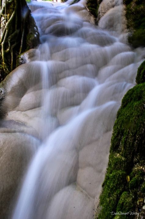 Water rushing down the Bua Thong Waterfalls near Chiang Mai, Thailand Travel Thailand, Close Proximity, Chiang Mai Thailand, Chiang Mai, Thailand Travel, Dream Destinations, Day Trip, Luxury Hotel, Bucket List