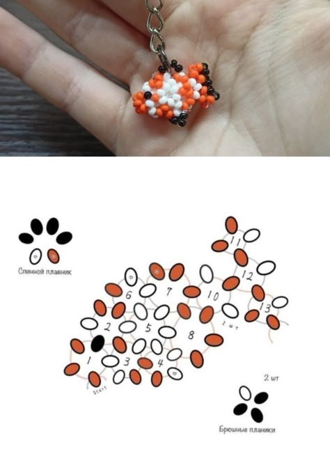 Pony Bead Projects, Pony Bead Crafts, Seed Bead Jewelry Patterns, Seed Bead Crafts, Beaded Keychain, Bead Charms Diy, Diy Bracelet Designs, Diy Bracelets Patterns, Handmade Jewelry Tutorials