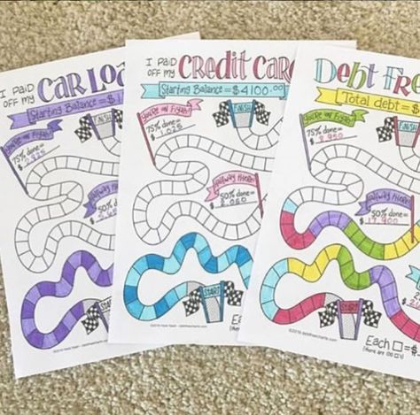 FREE Resource of The Month: Debt Free Charts from Budgets Are Sexy. Track your debt payoff progress in a FUN way! Debt Payoff Printables Coloring, Debt Payoff Chart, Debt Fre, Budget Worksheets, Debt Payoff Tracker, Finance Tracking, Mortgage Marketing, Debt Payoff Printables, Saving Plan