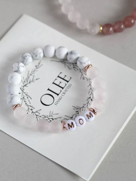 Mother’s Day Beaded Bracelet, Custom Beaded Bracelets, Mothers Day Beaded Bracelets, Mothers Day Jewelry Gifts, Mother’s Day Bracelet Ideas, Mother’s Day Bracelet, Mothers Day Bracelets, Gold Women Bracelet, Rose Quartz Bracelet Beads