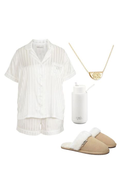 peter alexander bridal white satin frank green uggs by charlotte necklace White Peter Alexander Pjs, Peter Alexander Pajamas Satin, Peter Alexander Christmas Pajamas, Pajamas Peter Alexander, Peter Alexander Satin, Peter Alexander Pjs Aesthetic, Vanilla Girl Pajamas, Basic Aussie Wishlist, Peter Alexander Aesthetic