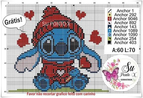 Disney Stitch Cross Stitch Pattern, Disney Hama Beads Pattern, Christmas Cross Stitch Patterns Free, Disney Cross Stitch Patterns, Cross Stitch Love, Cross Stitch Books, Stitch Cartoon, Disney Cross Stitch, Beaded Cross Stitch