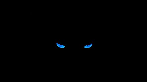 via GIFER 1366 X 768 Wallpapers, Blue Glowing Eyes, Glowing Eyes Gif, Dark Blue Pixel Art Gif, Gif Dark, Blue Glowing Eyes Aesthetic, Vlone Logo, Wolfs Rain Gif, Wolf Eyes