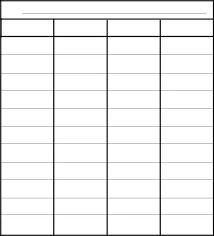 Four Column Chart Blank ≡ Fill Out Printable PDF Forms Online Column Chart, Blank Playing Cards, Hazard Analysis, Obituaries Template, Blank Form, Compare And Contrast, Flow Chart, Step By Step Instructions, Quick Saves