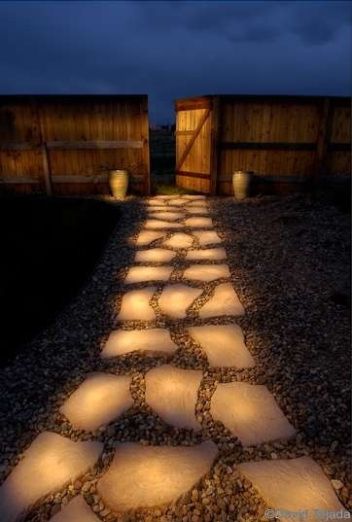 Line a pathway with rocks painted in glow in the dark paint. During the day they “charge” in the sun and in the evening they reflect the stored light. Rust-Oleum Glow in the Dark Brush-on Paint. Glow In The Dark Paint, Glow Stones, Dark Paint, Rocks Painted, Real Estat, Magic Garden, Rust Oleum, Outdoor Projects, Dream Garden