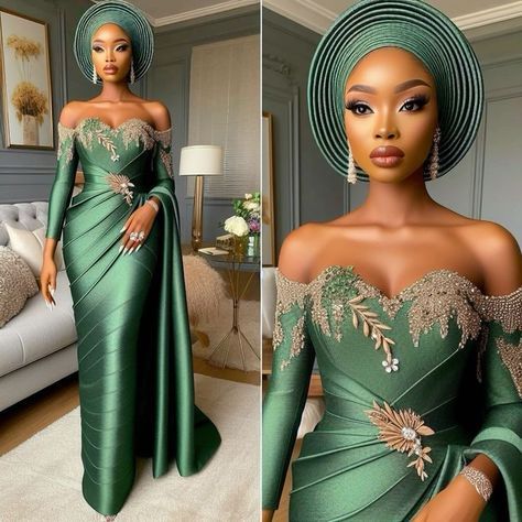 Made by Retis couture Igbo Native Attire For Ladies, African Prom Dresses Ankara, Ankara Inspiration, Casual Outfit Ideas For Women, Business Casual Outfit Ideas, Business Casual Chic, Asoebi Style, Aso Ebi Lace Styles, Lace Princess Wedding Dresses