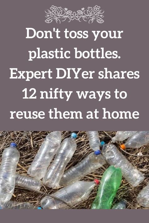 Creative Ways To Use Plastic Bottles Upcycle Plastic Water Bottles, Reusing Plastic Bottles, Recycled Plastic Bottle Planters, Downy Unstoppables Bottle Reuse, Diy Plastic Bottles Ideas Recycling, Crafts To Do With Plastic Bottles, Reuse Water Bottles Plastic Diy Crafts, Things To Make Out Of Plastic Bottles, Empty Water Bottle Crafts