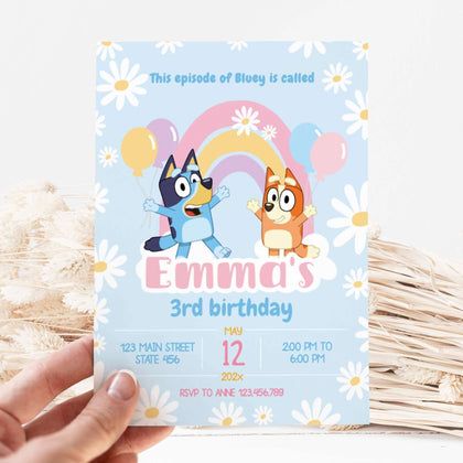 Bluey and Bingo Party Ideas (Amazon Finds) Bluey And Bingo Birthday, Bingo Birthday, Bingo Party, Bluey And Bingo, Second Birthday Ideas, Girl Birthday Party Invitations, 2nd Birthday Party Themes, Invitation Pink, Mini Party