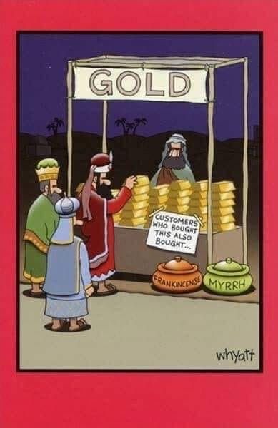 Amazon shopping back in baby Jesus' day...... Cartoon Christmas Cards, Relatable Humor, Everyday Scenes, Religious Humor, Christmas Comics, Bible Humor, Christmas Memes, Christmas Jokes, Christian Humor