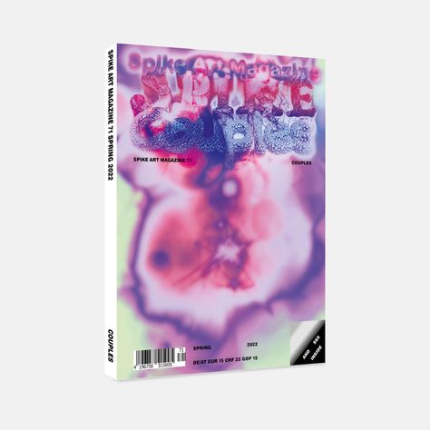 Spike #71: Couples – Out Now! | Spike Art Magazine Typography Zine, Artbook Design, Portfolio Reference, Contemporary Graphic Design, Clown Girl, Zine Design, Contemporary Graphic, Branding Design Packaging, Contemporary Arts